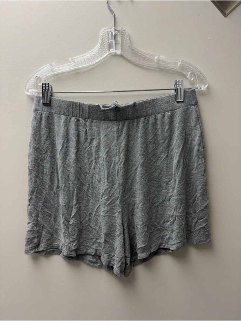 Skims Women’s Heathered Grey Lounge Shorts